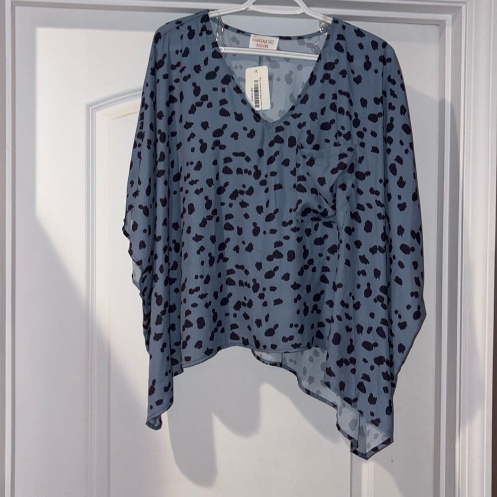 Flowy dressy blouse